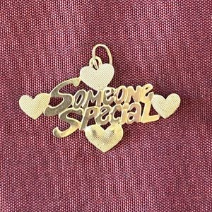 Darling 14K Gold Someone Special Charm / Pendant
